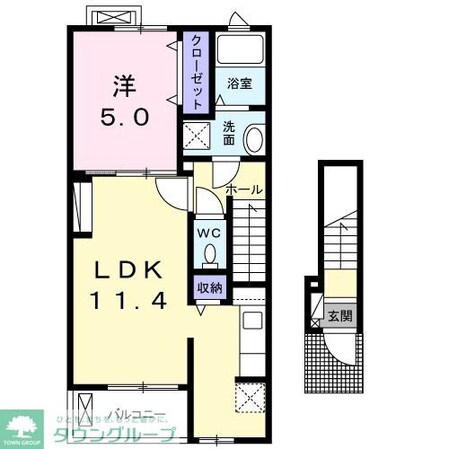 ラ・ルーチェ ユ ユの物件間取画像